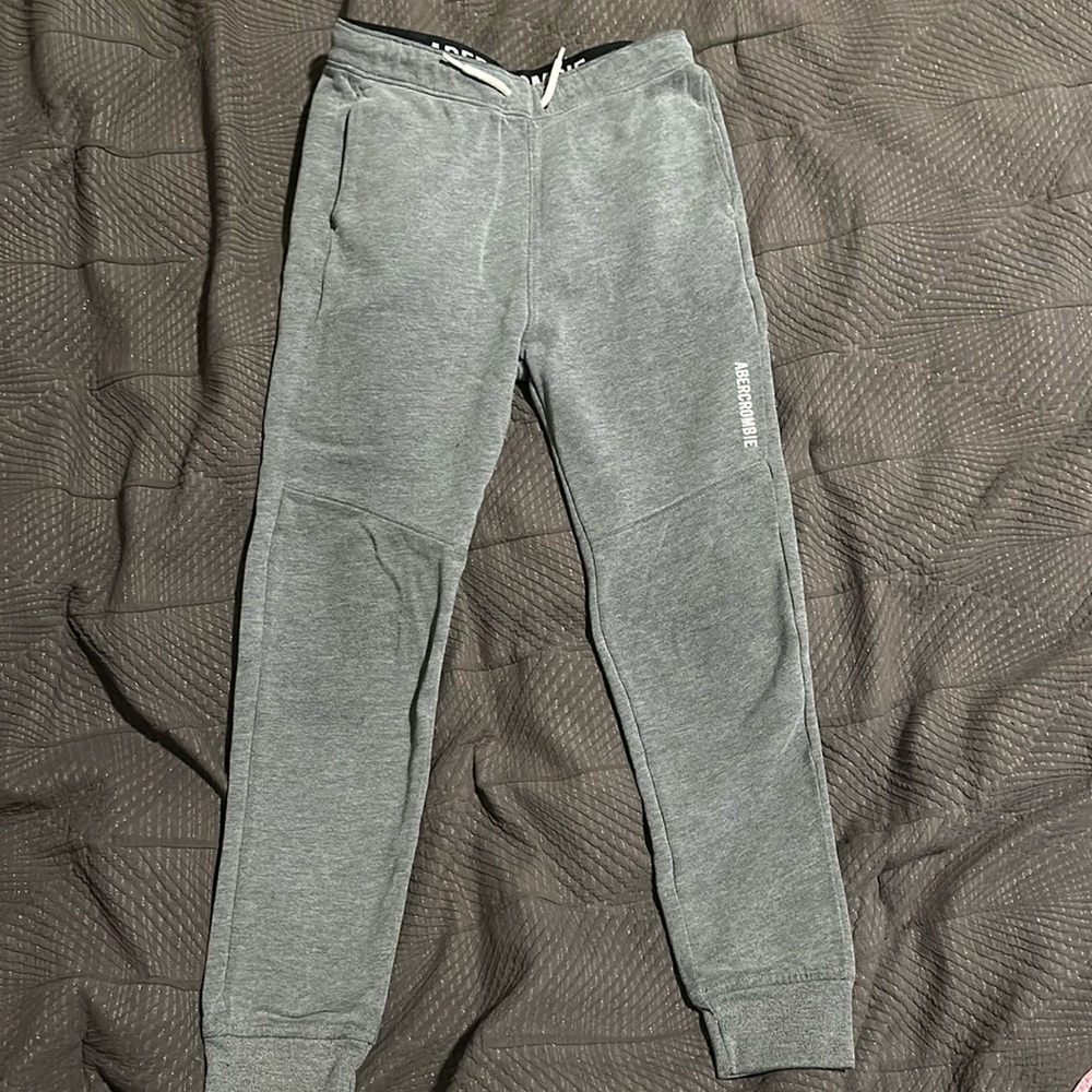 Abercrombie and Fitch Grey Youth Sweatpants Size 11/12
